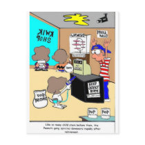 Another Child Star Criminal Funny Gifts & Tees postcards