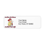 another christmas another bad gift female return address label