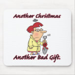 another christmas another bad gift female mousepads