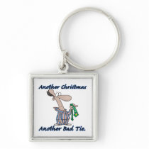 another christmas another bad tie keychains