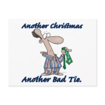 another christmas another bad tie post card