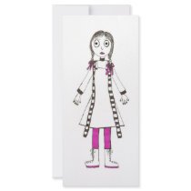 Another Creepy Girl rack cards
