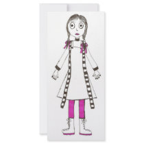 Another Creepy Girl rack cards