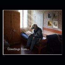 Another Day, Greetings from... - Postcard Template postcards