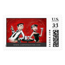 "Another for the lady" postage