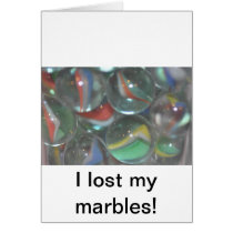 Another I lost my marbles cards
