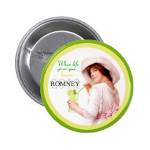 Another Lemon: Romney 2012 Pinback Button