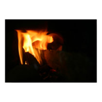 Another log on the fire posters