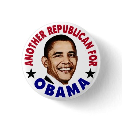 Another Republican For Obama Button by ObamaCentral
