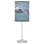 Another Seagull in Flight Table Lamp