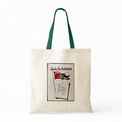 Another Star Is Added, Army Navy Bag by ww2posters