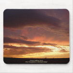 Another Stormy Sunset in Early Fall Mouse Mat