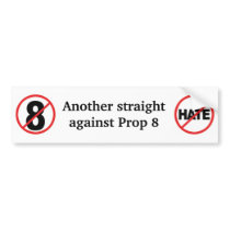 Another straight against CA Prop 8 bumper stickers