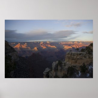 Another Sunset at the Grand Canyon Poster