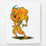 Anrgy Scary Alien Monster Mousepads