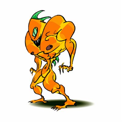 Anrgy Scary Alien Monster Photo Cutout by alien_nation