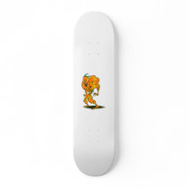 Anrgy Scary Alien Monster Skate Board Deck