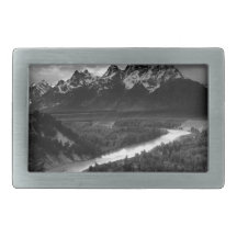 Ansel Adams The Tetons and the Snake River Belt Buckles
