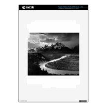 Ansel Adams The Tetons and the Snake River iPad 3 Decals