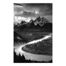 Ansel Adams The Tetons and the Snake River Stationery Paper