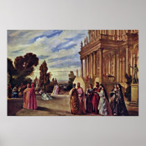 Anselm Feuerbach - Garden of Ariosto Print