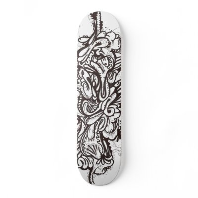 ansiadesign custom skateboard by Misterseedhead