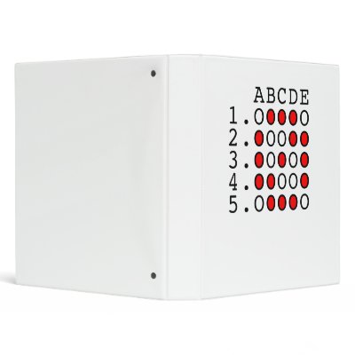 Answer Key Binder by vonsplat