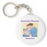 Answered Prayers Adoption Keychains
