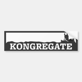 Ant Bumper Sticker - White