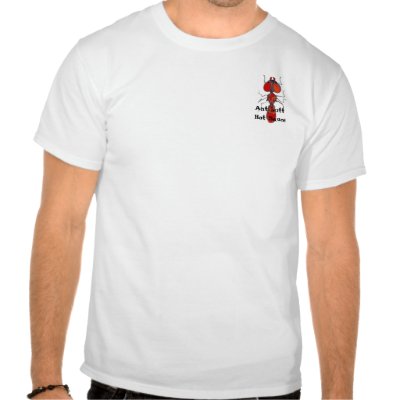 Ant Butt Hot Sauce Tshirt by Daleferber