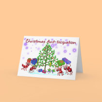 ant Christmas card cards