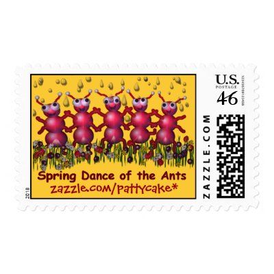 ant dance stamps by pattycake