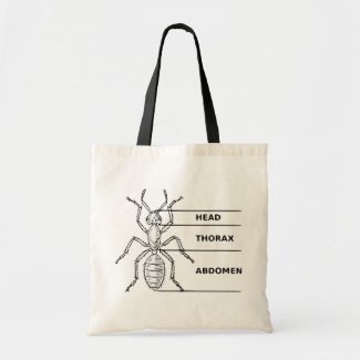 Ant Diagram Tote Bag