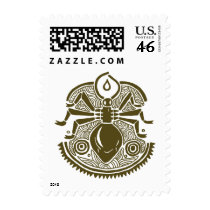 Ant (Khaki) Stamp