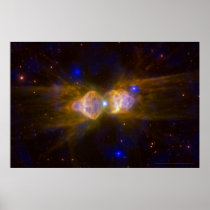 Ant Nebula IR 18x12 (20x16) Poster