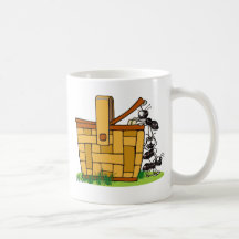 Ant Picnic Basket Coffee Mugs