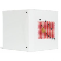 Ant Picnic Vinyl Binder