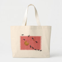Ant Picnic Canvas Bags