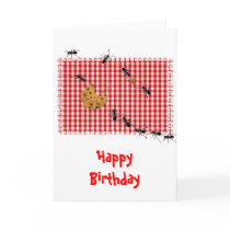 Ant Picnic Greeting Cards