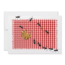 Ant Picnic Invitation
