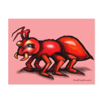 Ant postcards by FunGraphix Ant postcards