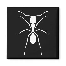 Ant Print Fridge Magnet