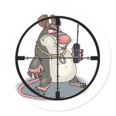 Ant-Snitch Scope Sight Sticker by antisnitch
