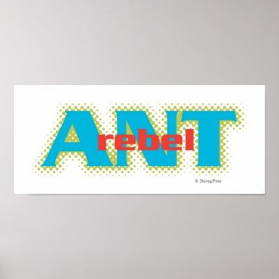 Ant Text Disney posters