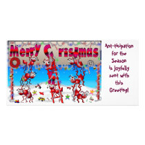 Ant-ticipation for theSeason Custom Photo Card