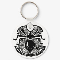 Ant Totem Keychain by Noir_et_Blanc Ant Totem Keychain
