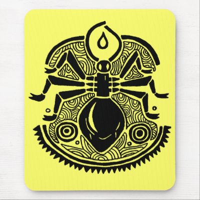Ant Totem Mousepads by Noir_et_Blanc