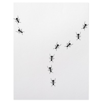 ant trail icon personalized letterhead by topshirt