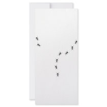 ant trail icon rack card design