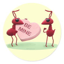 Ant Valentine's Day Sticker